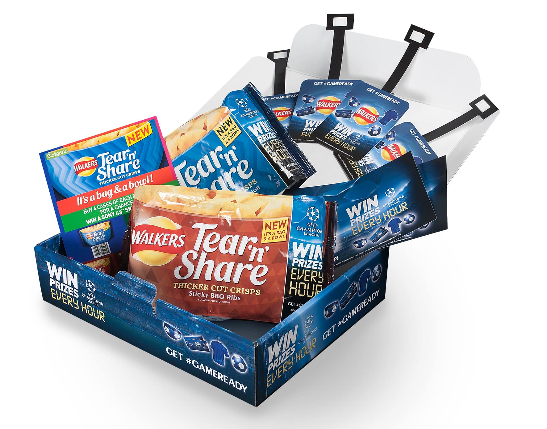 WALKERS CELEBRITY CRISPS PROMOTION PACK Print 4 Ltd